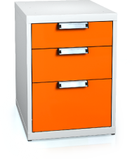 Unterbaublöcke UNI für Werkbänke 662 x 480 x 600 - 3x Schubladen